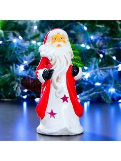 Фигура Дед Мороз с елкой на плече