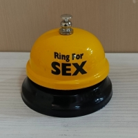 Звонок настольный Ring for a sex, 7.5х7.5х6.5 см, микс 2757070