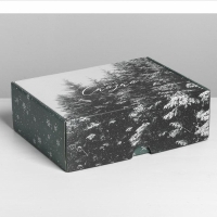 Коробка складная «Зимняя сказка», 30.7 × 22 × 9.5 см
