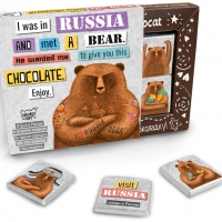 Шоколадный набор Кэт 12, Привет от медведя