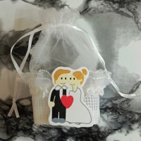 Свадебная сумочка Жених и невеста.