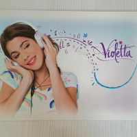 Альбом раскраска для рисования Виолетта.